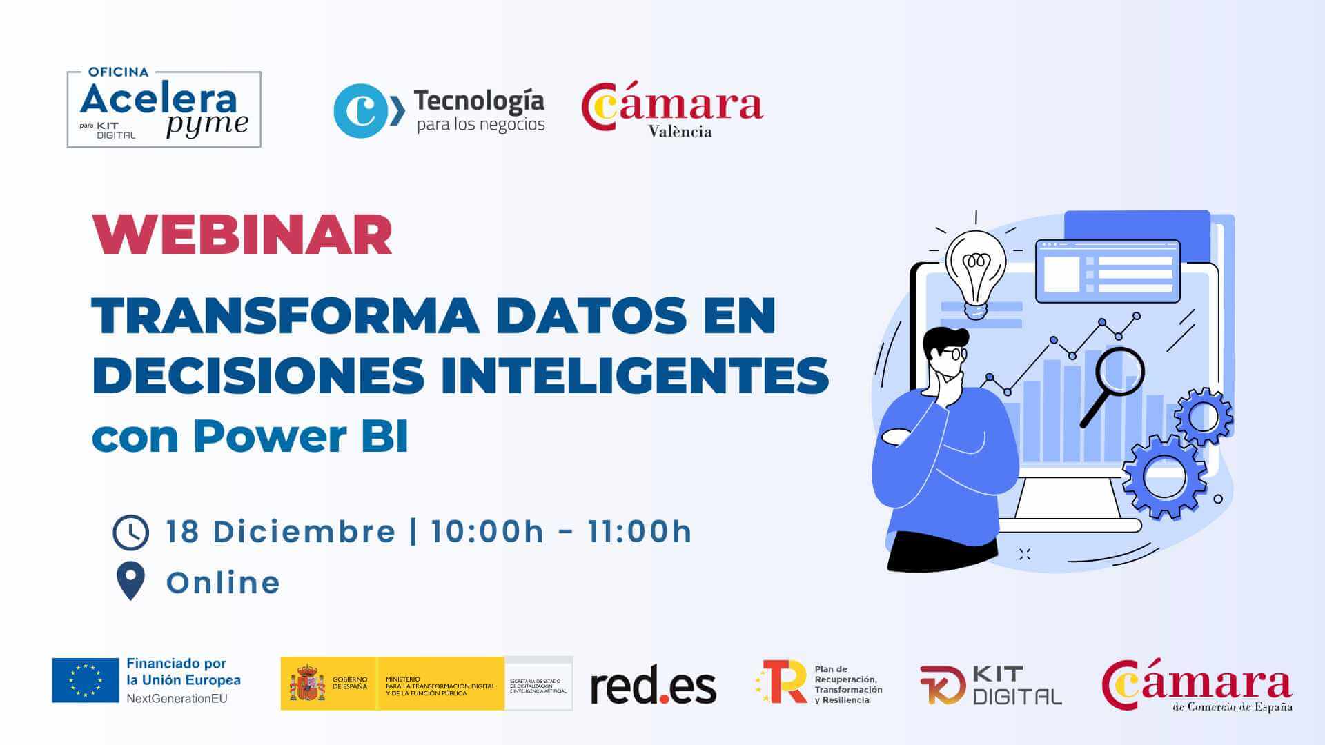 Webinar   | Kit Digital: Transforma Datos en Decisiones Inteligentes con Power BI