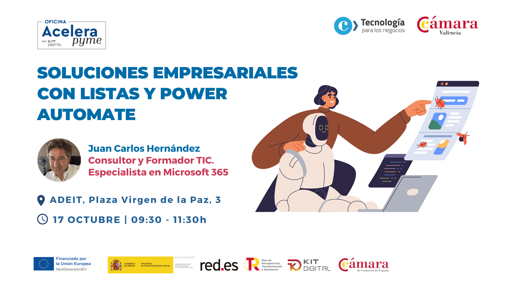 WEBINAR   | Kit Digital: Soluciones empresariales con Listas y Power Automate