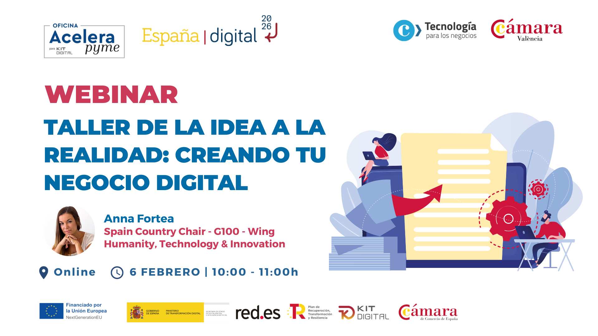 Taller de la Idea a la Realidad: Creando Tu Negocio Digital