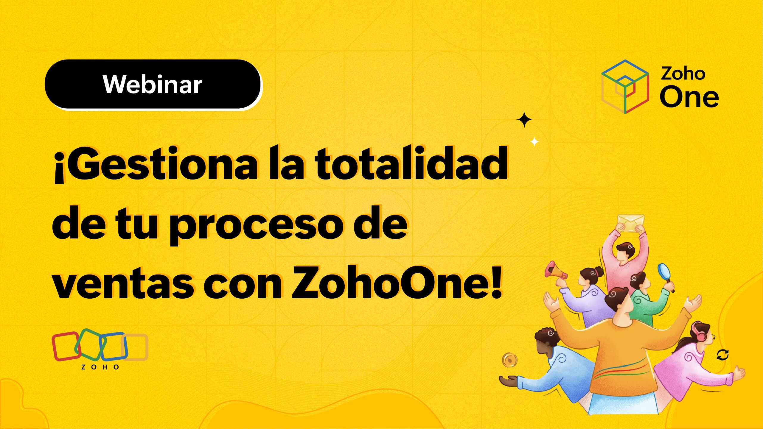 ¡Gestiona la totalidad de tu proceso de ventas con Zoho One!