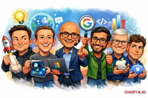 Seis líderes en busca del Grial de la IA